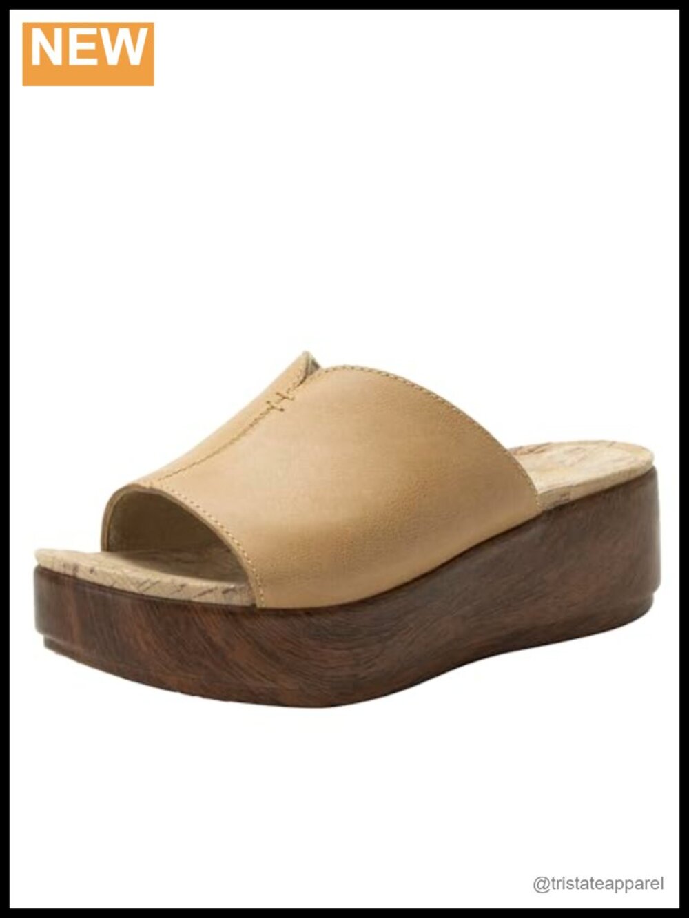 Timeless Leather Platform Sandal - Comfort Arch Support Slip-Resistant Wedge
